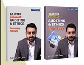 CA Inter (Audit + SM) Combo Questionnaire Book Set by CA Rishabh Jain